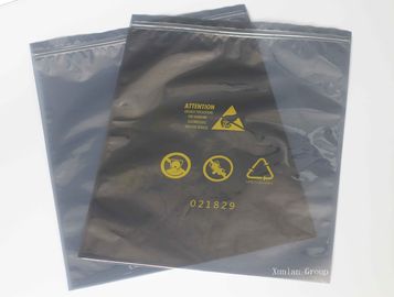 120 * 150 + 40 μαύρες αντιστατικές τσάντες προστατευτικών καλυμμάτων χιλ. αδιάβροχες με το φερμουάρ