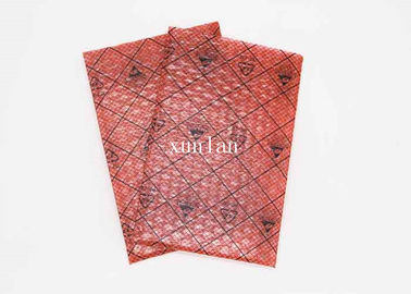 Κόκκινη τσάντα απαλλαγής μεταλλινών ηλεκτροστατική, συγκολλημένες με θερμότητα σαφείς αντιστατικές τσάντες