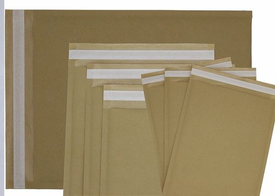 Φάκελοι περικαλυμμάτων φυσαλίδων εκτύπωσης όφσετ CMYK 2.5X 19» Kraft