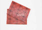 Κόκκινη τσάντα απαλλαγής μεταλλινών ηλεκτροστατική, συγκολλημένες με θερμότητα σαφείς αντιστατικές τσάντες