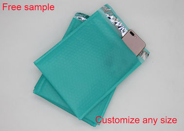 Η εκτύπωση της πολυ φυσαλίδας τυλίγει τις τσάντες 6 ταχυδρομικών τελών * 10 ίντσα προστατευόμενες από τους κραδασμούς με το πράσινο χρώμα