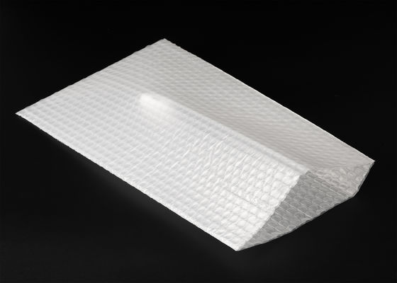 Οριζόντια ανοίξτε τσάντες φυσαλίδων 9mm τις άσπρες διαφανείς βιοδιασπάσιμες δύο σφραγισμένα άκρη ROHS