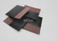 Λαμπρή μαύρη αγώγιμη τσάντα δύο μαύρη μεταλλική φυσαλίδα Mailers ISO9001 στρώματος 4x6