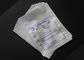 Άσπρες τσάντες 0.08~0.2mm αποστολής φύλλων αλουμινίου Nonpoisonous προσαρμοσμένο εκτύπωση λογότυπο